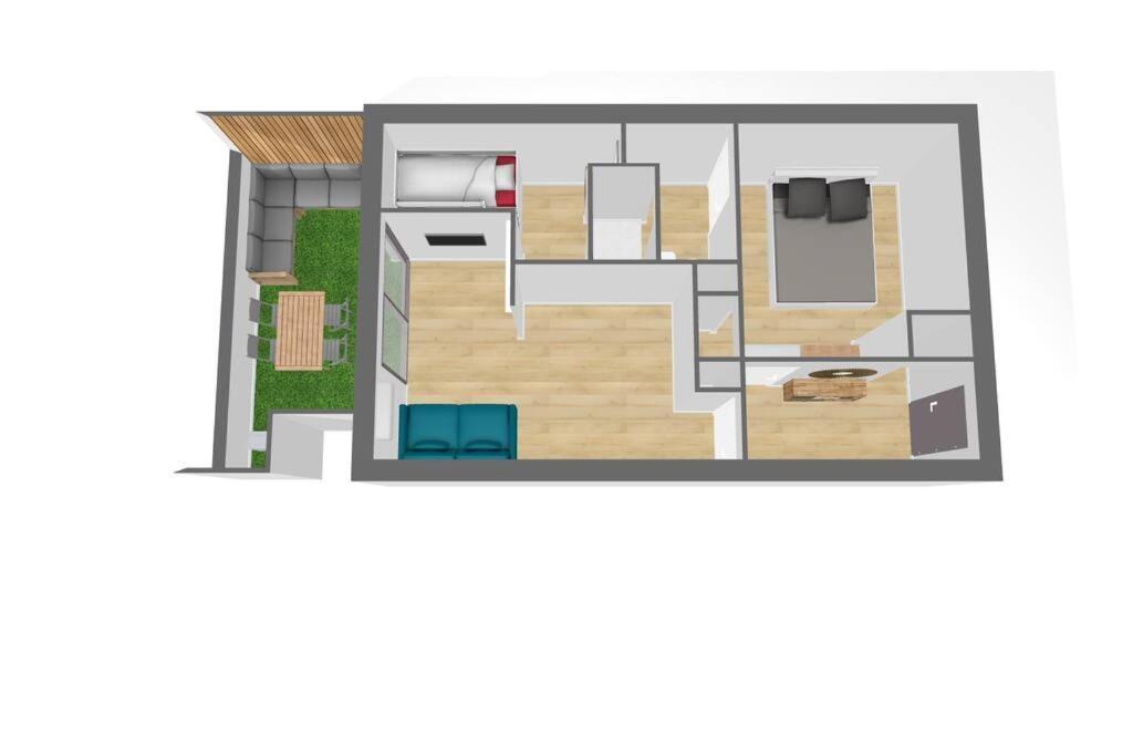 L'Appart Ideal Famille, Terrasse, Piscine, Plage Вилньов Любе Екстериор снимка